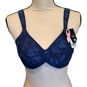 Wacoal Awareness Underwire Bra Blue 36C NWT